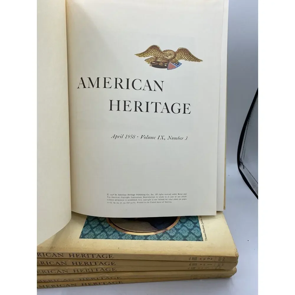American Heritage HC History Illustrated 1957/1958 Vols IX No 1-6 Lot Of 6